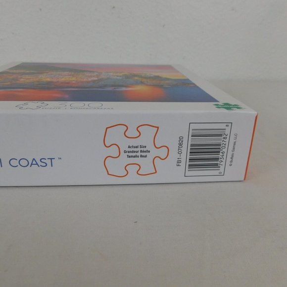 Buffalo Games Jigsaw Puzzle 300 Large Pieces Amalfi Coast Italy Complete 18"x18" - Picture 6 of 7